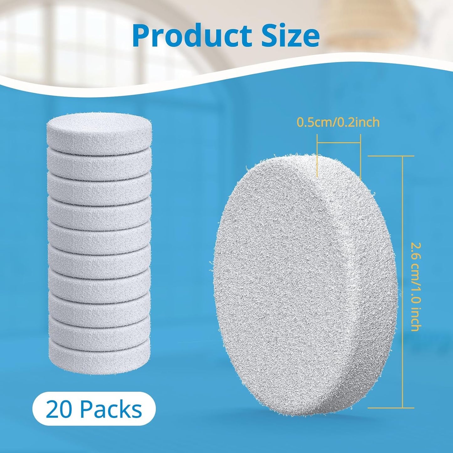 Core Mini Aroma Pads Replacement for LEVOIT LV-H128, Core Mini Air Purifier