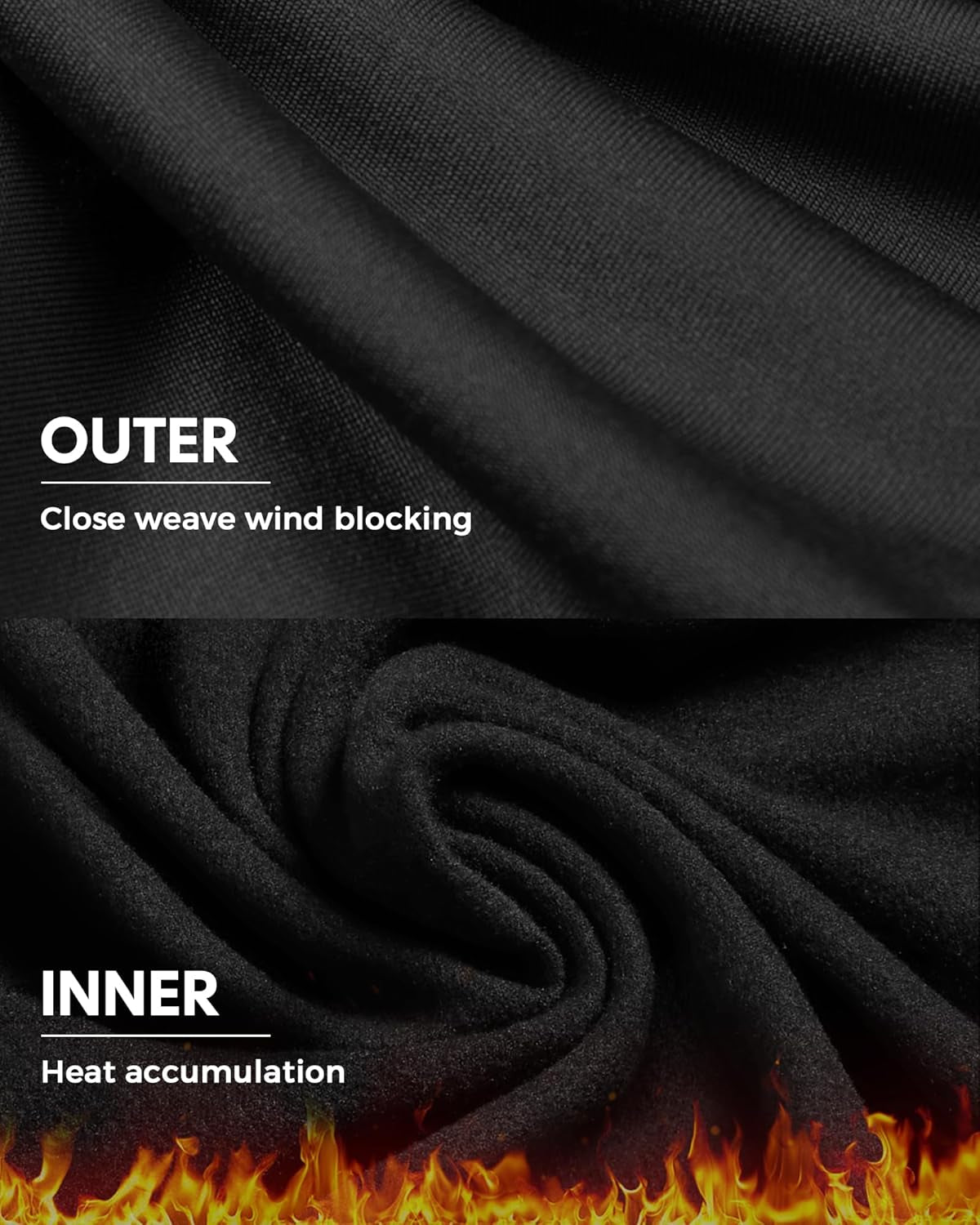 Thermal Underwear for Men Long Johns Base Layer Winter Set